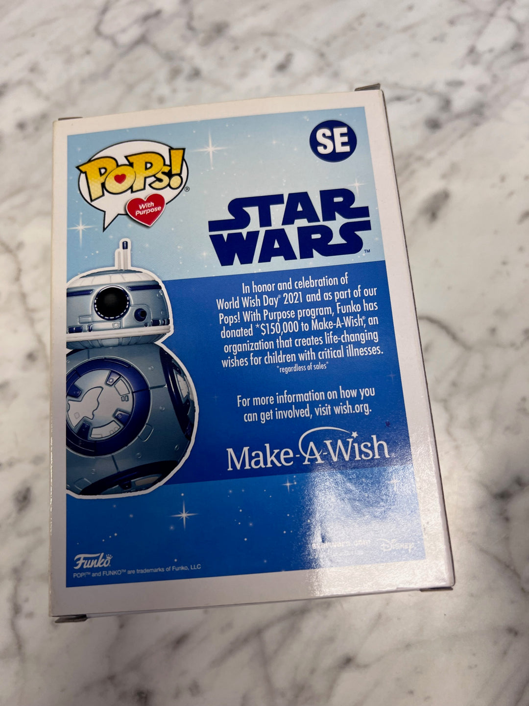 Funko Pop! Pops With Purpose BB-8 SE Star Wars FP92425