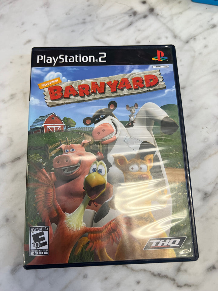 Nickelodeon Barnyard PS2 Playstation 2 Case & Manual only CO63025