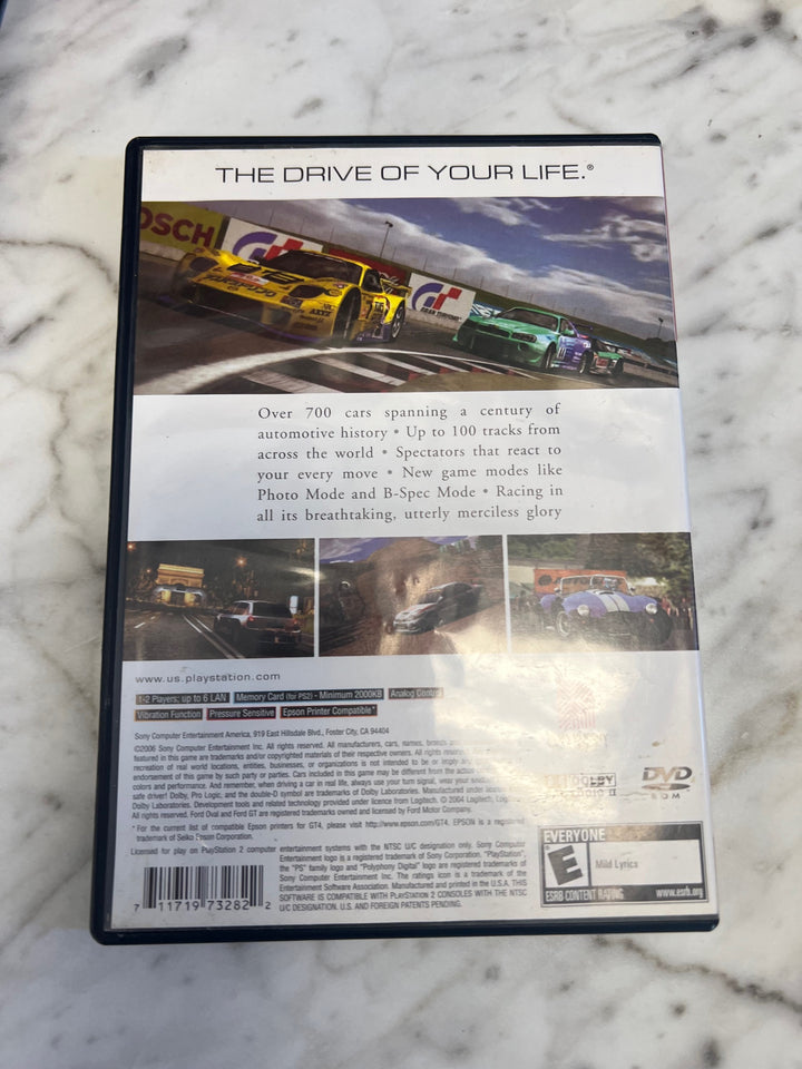 Gran Turismo 4 PS2 Playstation 2 Case only CO63025