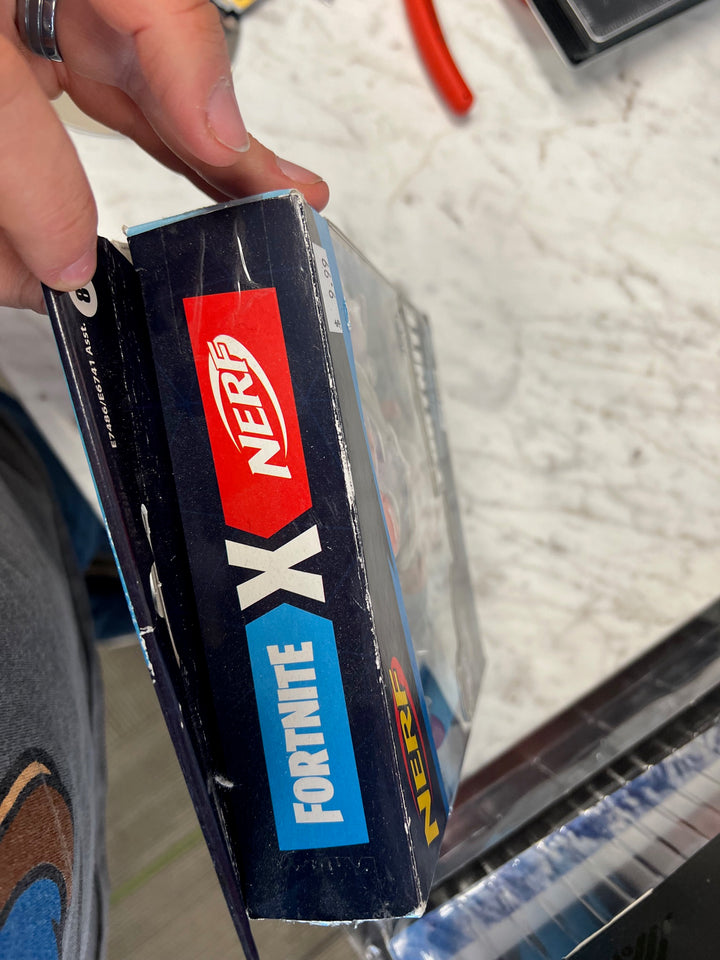 Hasbro Nerf x Fortnite THUNDER CRASH Micro Blaster Mini Dart Fun - Brand New N4425