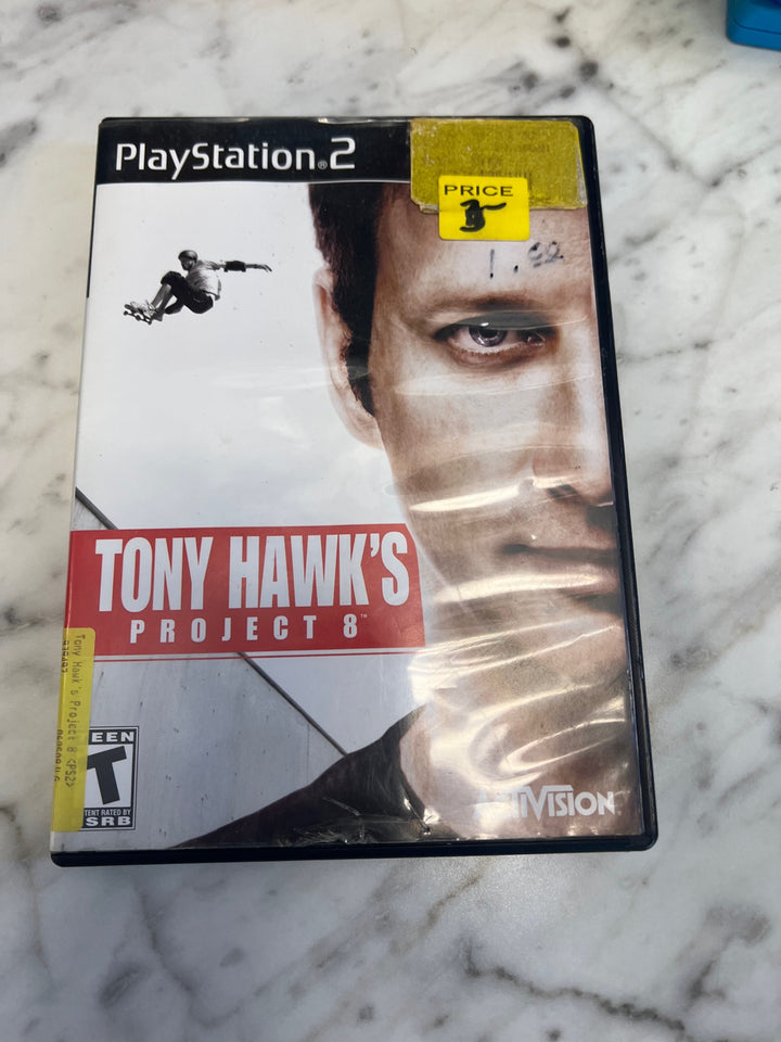 Tony Hawk's Project 8 PS2 Playstation 2 Case & Manual only CO63025