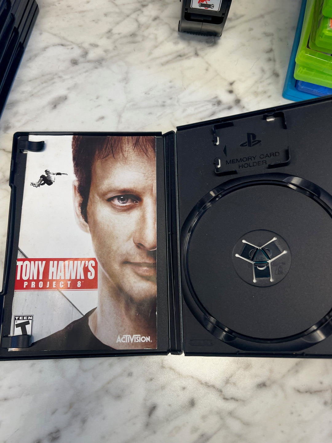 Tony Hawk's Project 8 PS2 Playstation 2 Case & Manual only CO63025