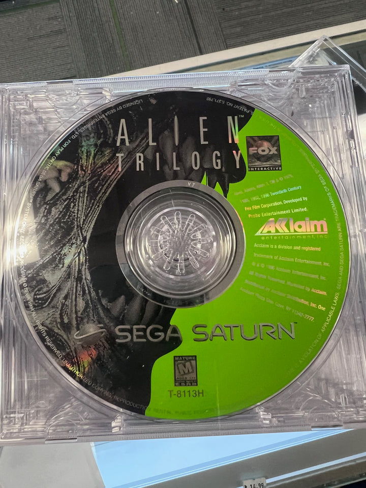 Alien Trilogy - Sega Saturn DI11526