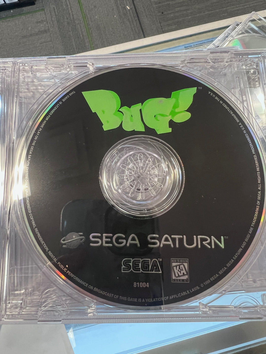 Bug! - Sega Saturn DI11526