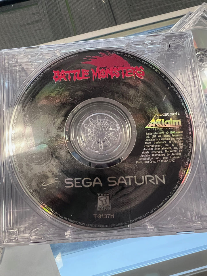 Battle Monsters - Sega Saturn DI11526
