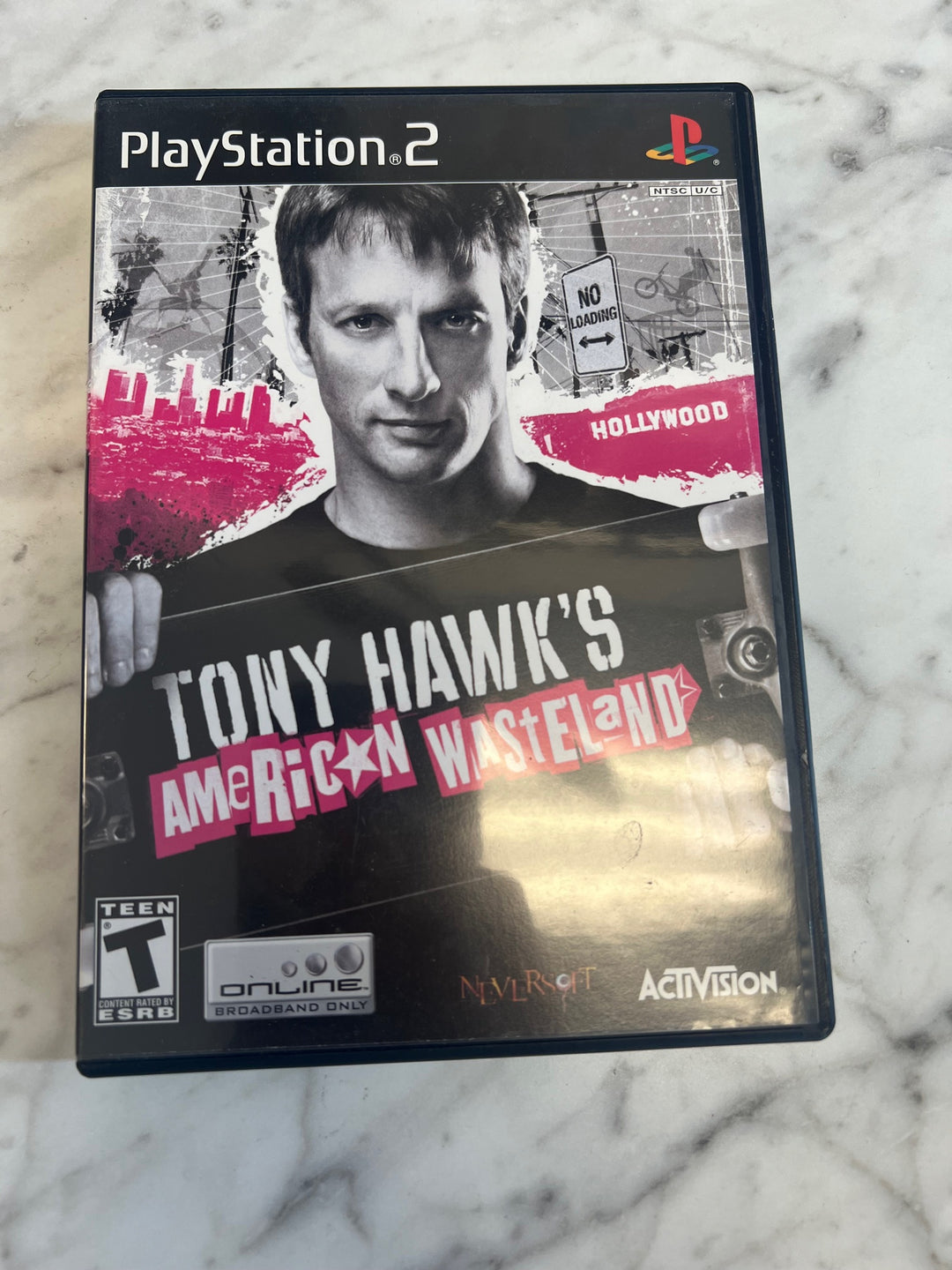 Tony Hawk's American Wasteland PS2 Playstation 2 CASE ONLY NO GAME CO91224