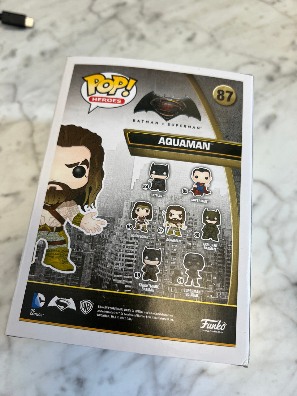 Funko Pop! Vinyl: DC Comics - Aquaman - (Patina) - Entertainment Earth