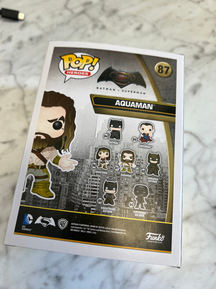 Funko Pop! Vinyl: DC Comics - Aquaman - (Patina) - Entertainment Earth