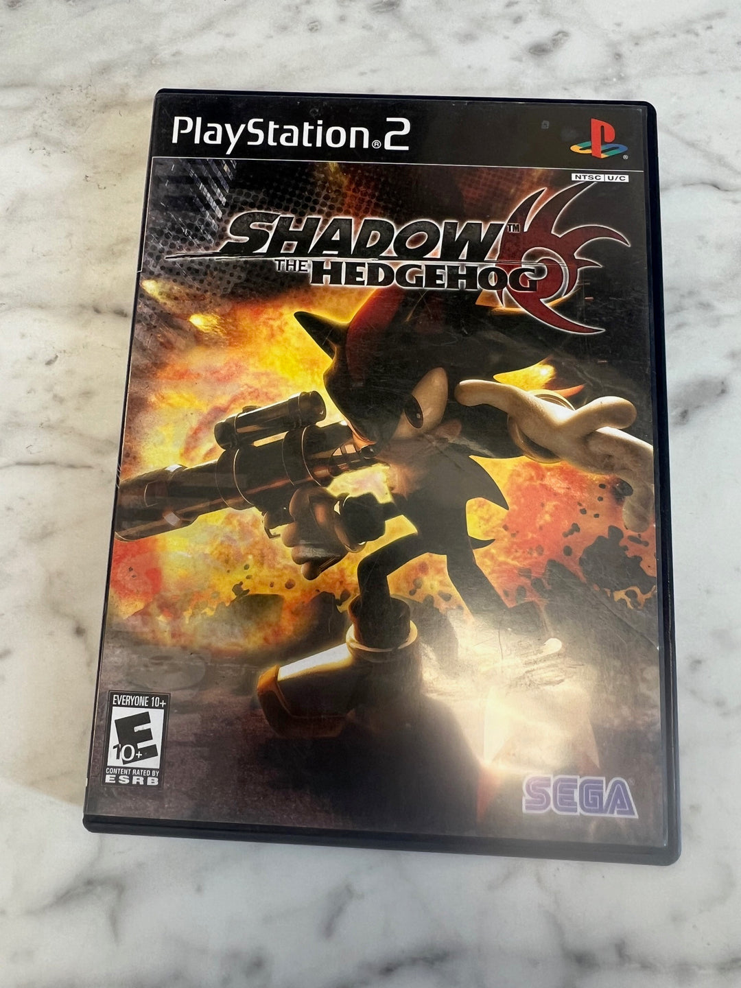 Shadow the Hedgehog PS2 Playstation 2 CASE ONLY NO GAME CO91224