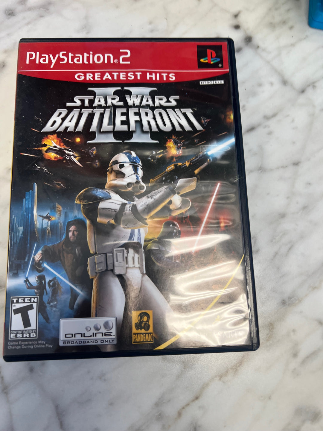 Star Wars Battlefront II PS2 Playstation 2 Case only CO63025