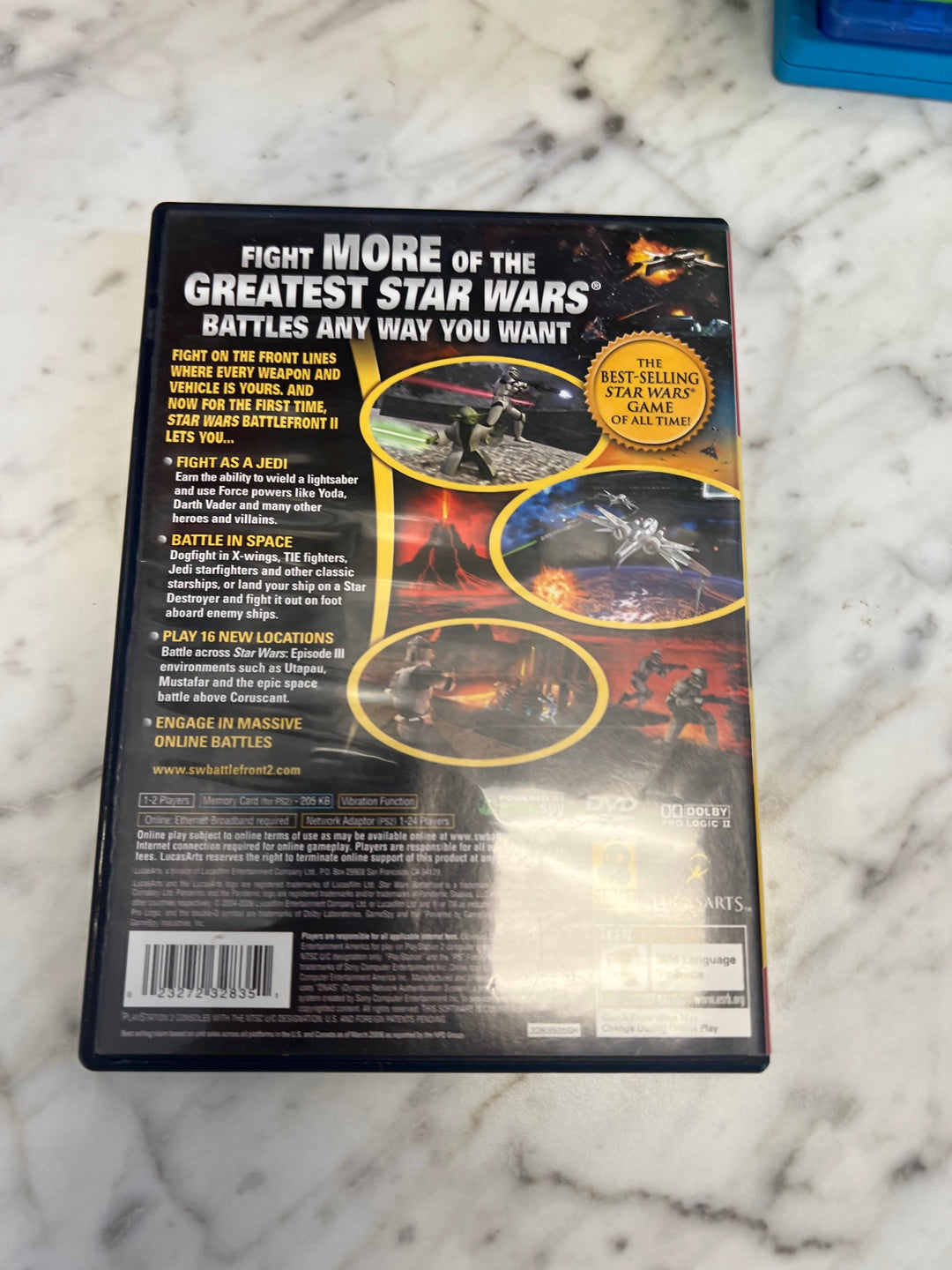 Star Wars Battlefront II PS2 Playstation 2 Case only CO63025