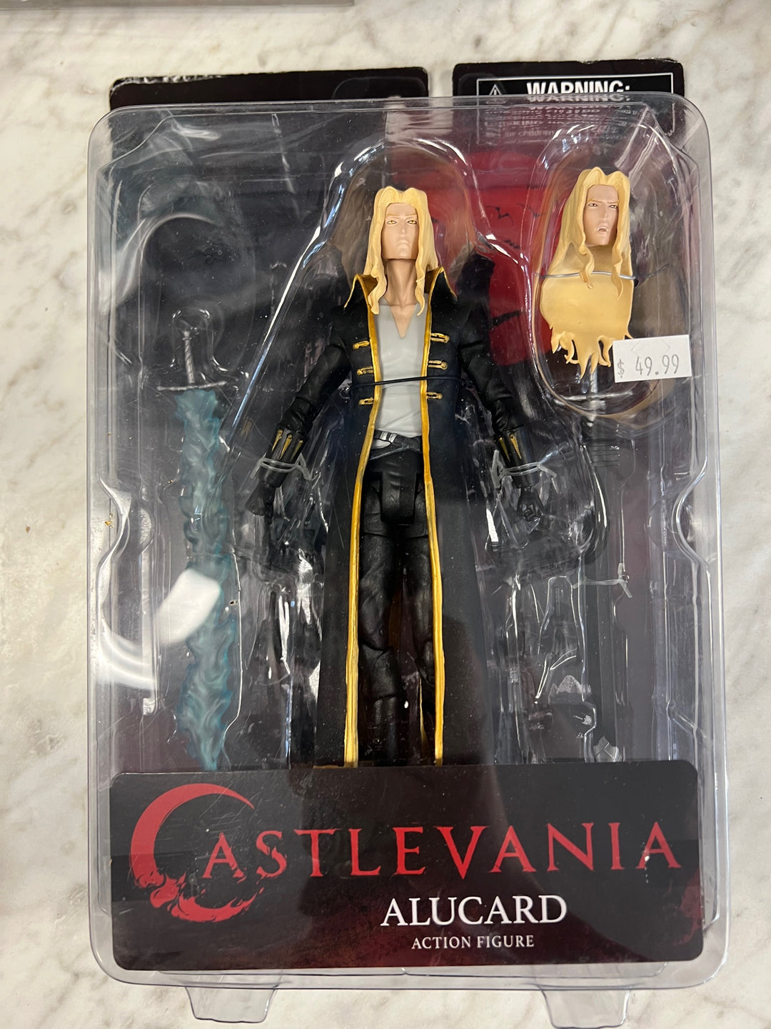 NEW - Alucard Netflix Castlevania Action Figure - BNIB N4425