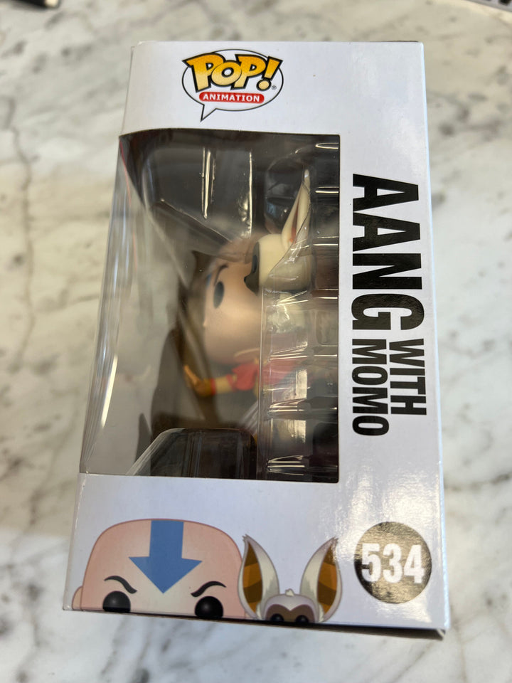 Funko Pop! Aang with Momo 534 Avatar Last Airbender Nickelodeon