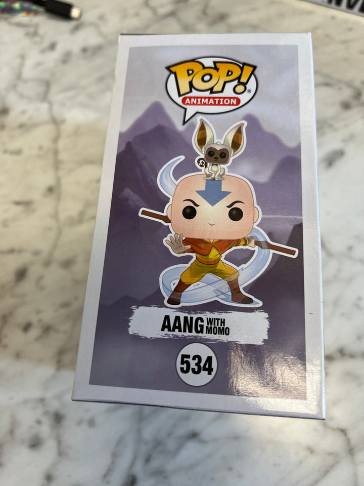 Funko Pop! Aang with Momo 534 Avatar Last Airbender Nickelodeon