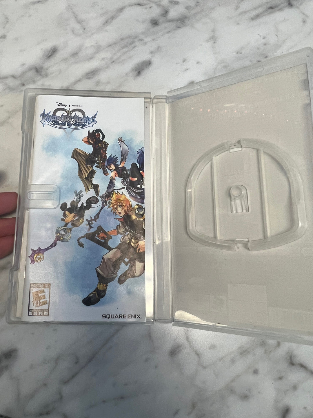 Kingdom Hearts Birth by Sleep Playstation Portable PSP Case & Manual only CO63025
