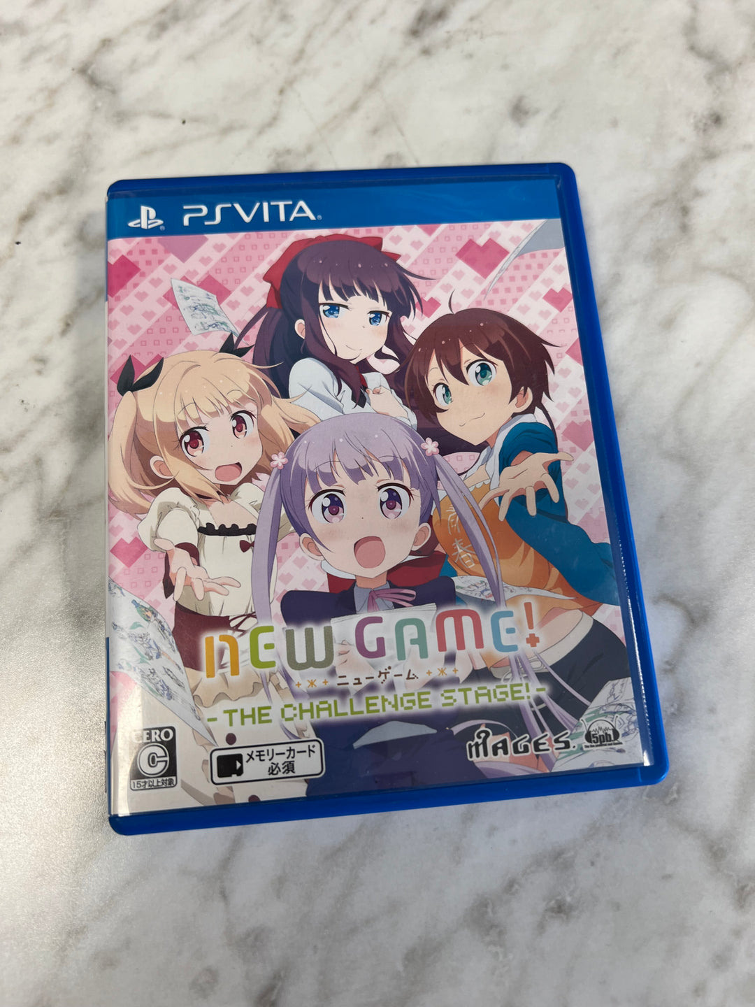 New Game! The Challenge Stage! PS Vita Japan Used IMP62724
