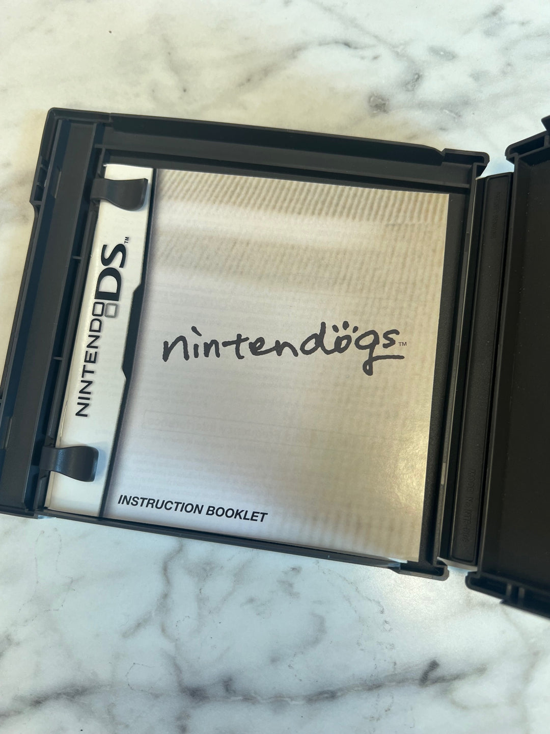 Nintendogs Chihuahua & Friends Nintendo DS CASE AND MANUAL ONLY NO GAME CO91224