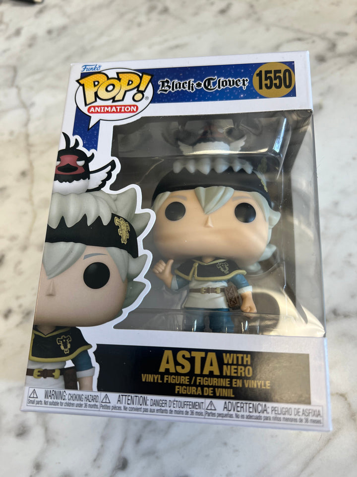 Asta With Nero #1550 - Black Clover Funko Pop! Animation