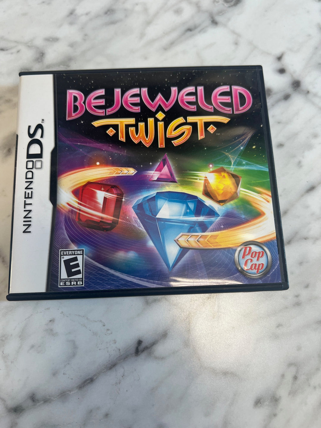 Bejeweled Twist Nintendo DS CASE AND MANUAL ONLY NO GAME CO91224