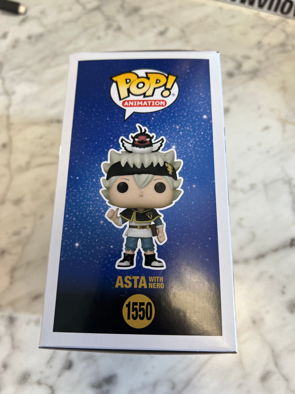 Asta With Nero #1550 - Black Clover Funko Pop! Animation