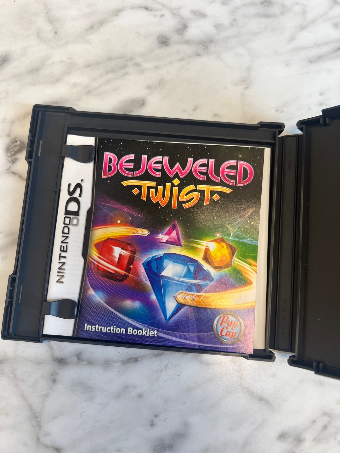 Bejeweled Twist Nintendo DS CASE AND MANUAL ONLY NO GAME CO91224