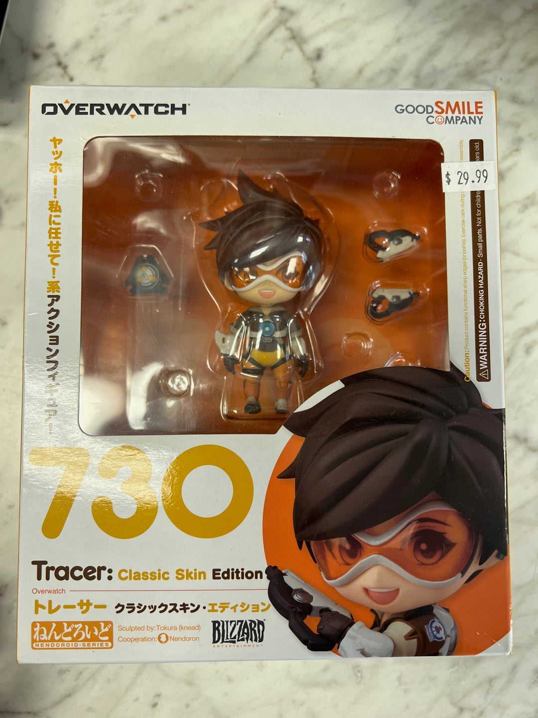 Good Smile Company Nendoroid #730 Overwatch Tracer Classic Skin Edition SEALED N4425
