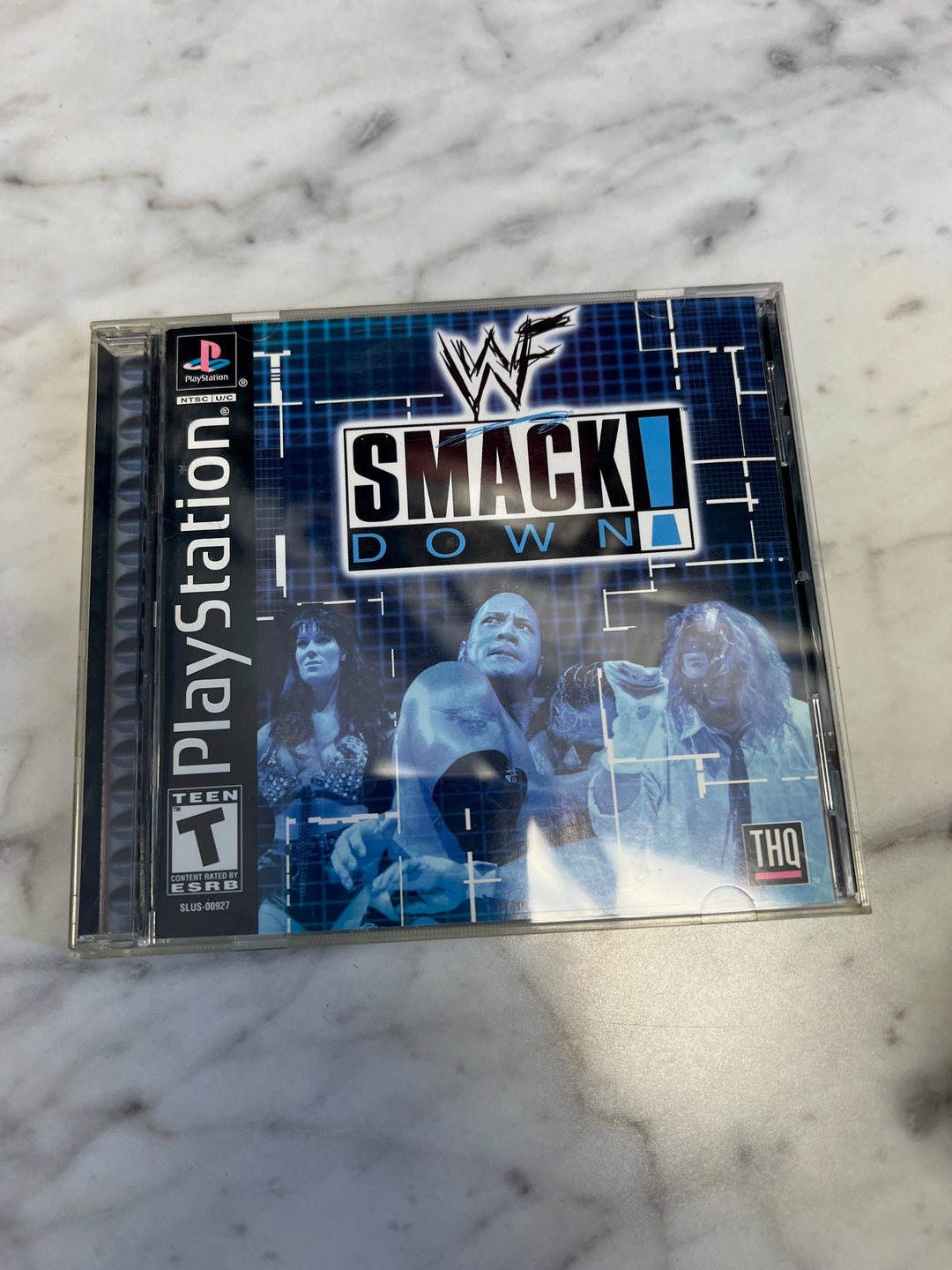 WWF Smackdown! Playstation Case & Manual only CO63025