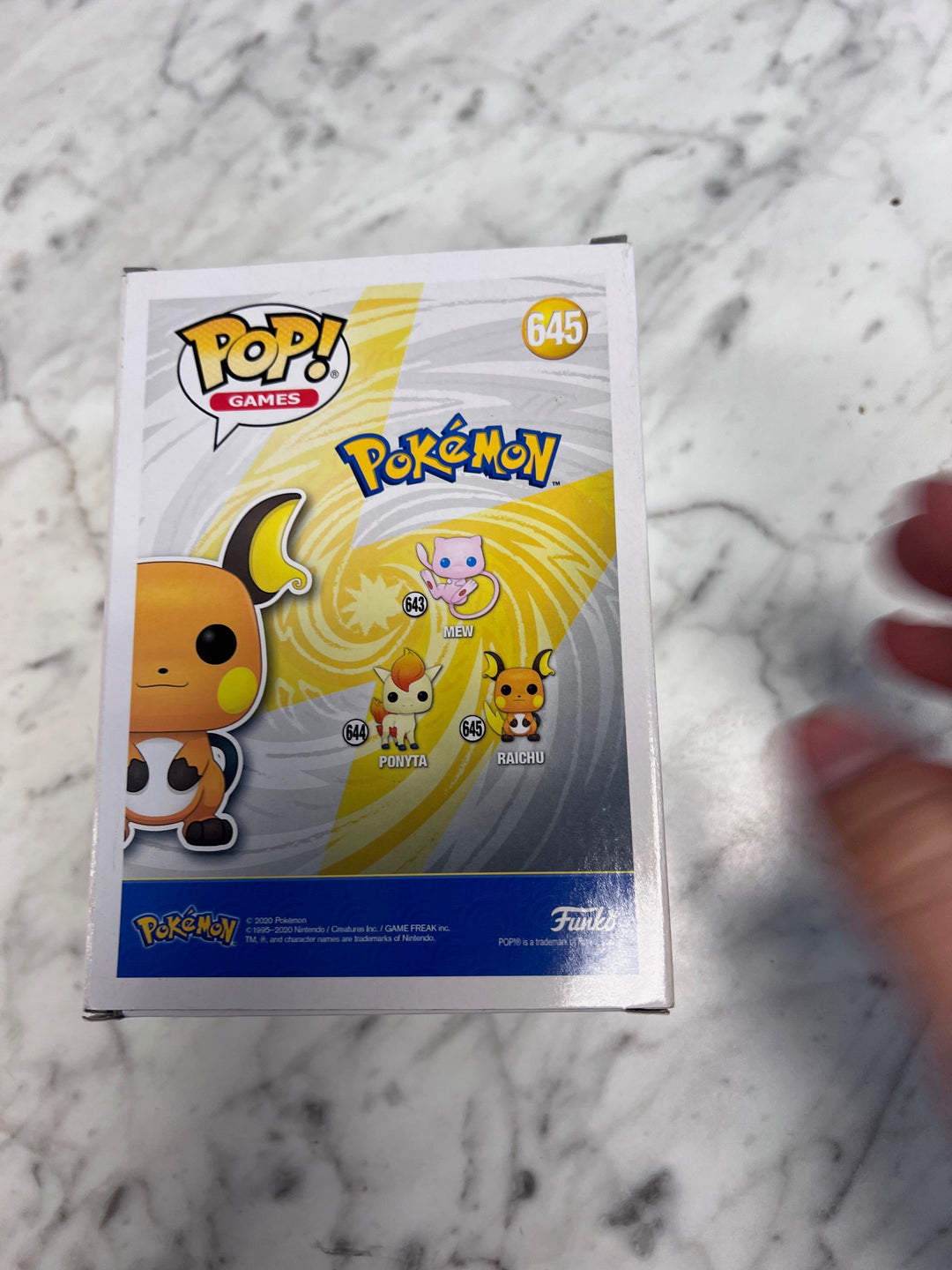 Funko Pop! Raichu #645 Pokemon FP92425