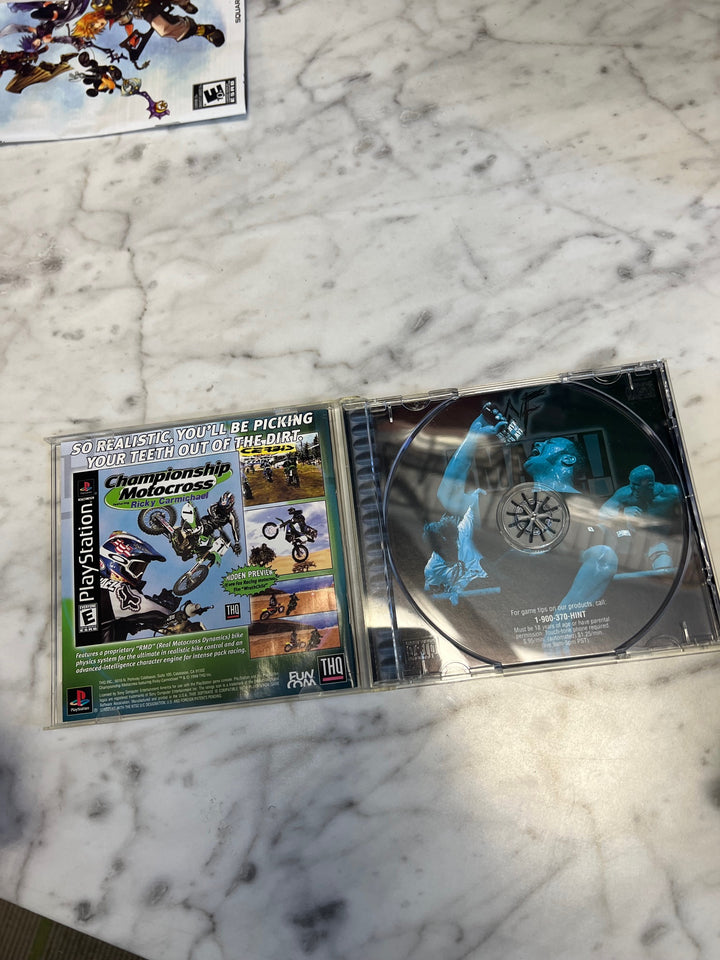 WWF Smackdown! Playstation Case & Manual only CO63025