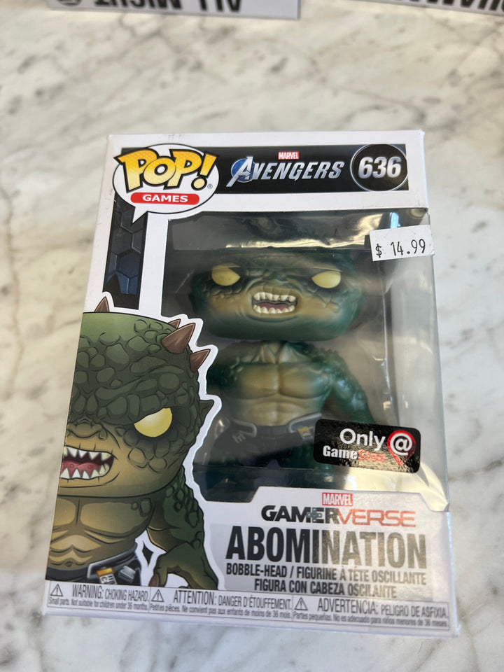 Funko Pop! Vinyl: Marvel - Abomination - GameStop (GS) (Exclusive) #636