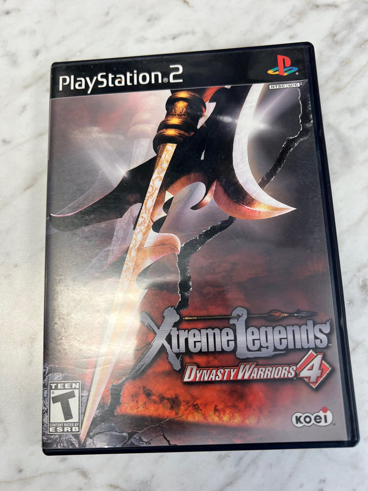Dynasty Warriors 4 Xtreme Legends for PS2 Playstation 2 Case Only No Game DU62724