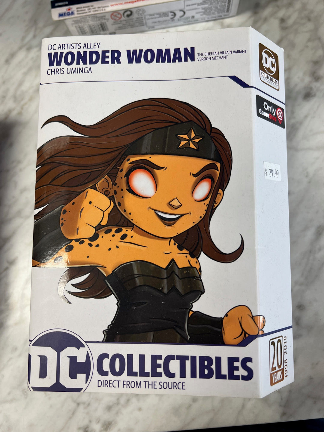DC Artists Alley Cheetah Vinyl Figure Chris Uminga Wonder Woman Variant Merchant N4425