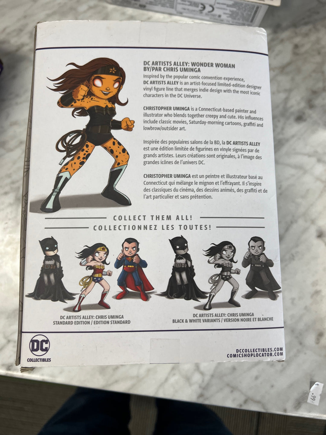 DC Artists Alley Cheetah Vinyl Figure Chris Uminga Wonder Woman Variant Merchant N4425