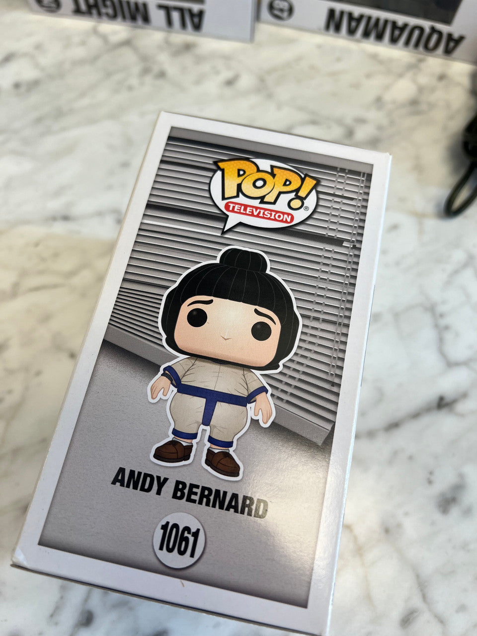 Funko POP! Television: The Office☆Andy Bernard☆Sumo Suit #1061 Target Exclusive