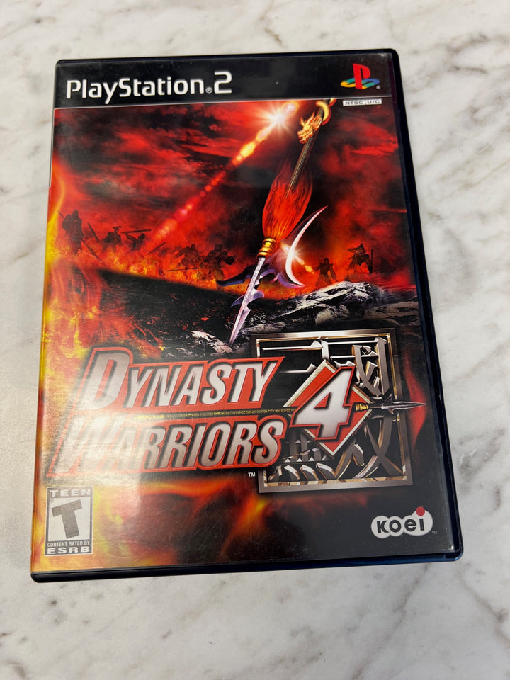 Dynasty Warriors 4 for PS2 Playstation 2 Case Only No Game DU62724