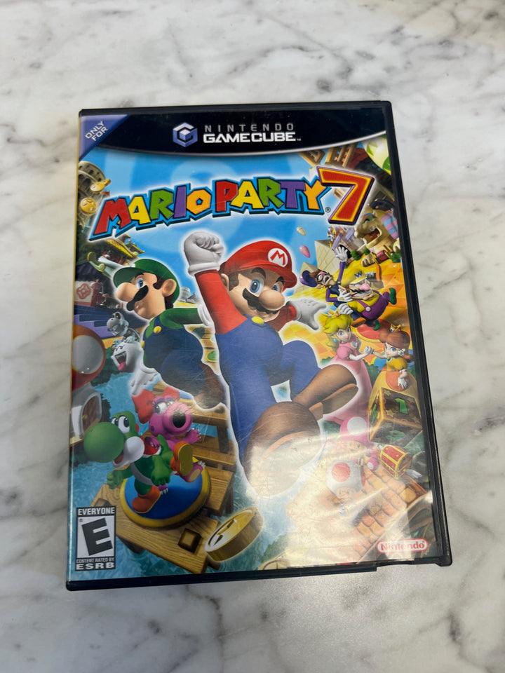 Mario Party 7 Nintendo Gamecube Case & Manual Only CO63025