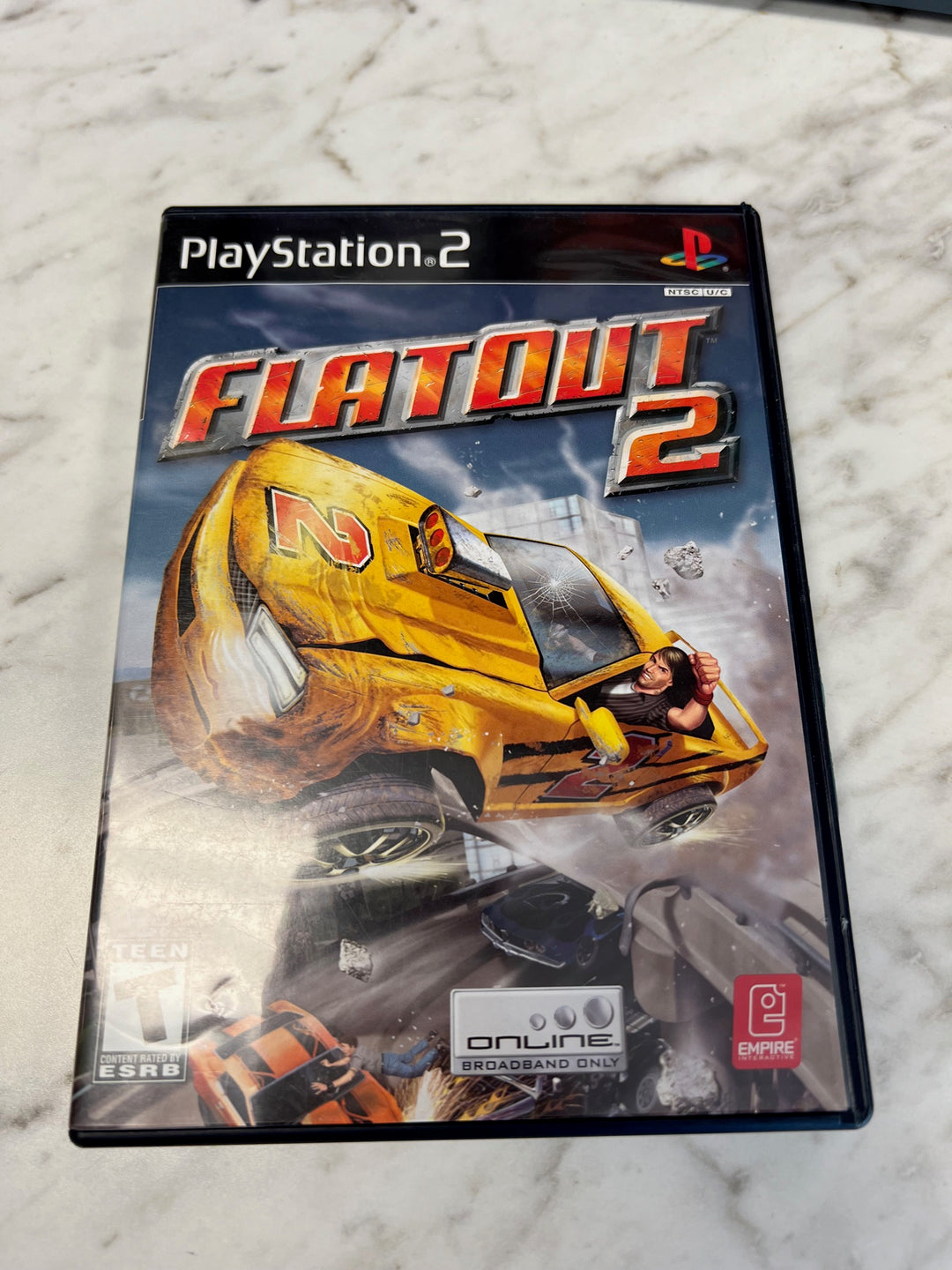 Flatout 2 for PS2 Playstation 2 Case Only No Game DU62724