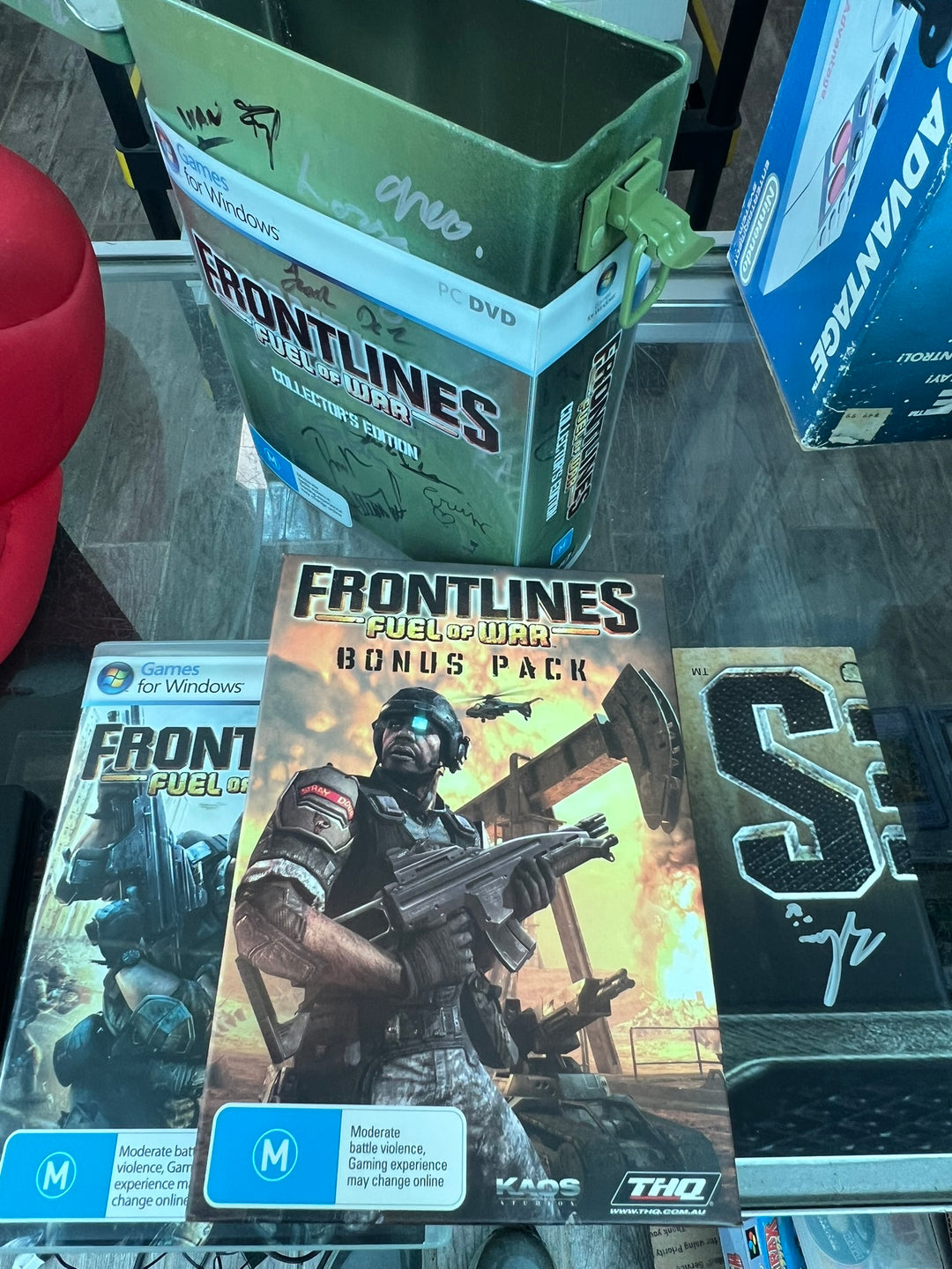 Frontline Fuels of War Collector's Edition PC Signed by Devs  PC72126