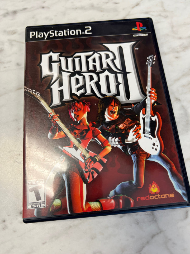Guitar Hero II for PS2 Playstation 2 Case Only No Game DU62724