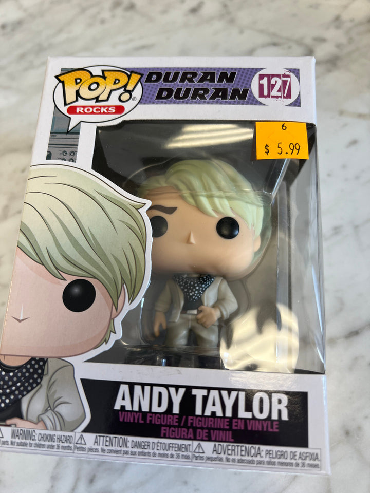 Andy Taylor Duran Duran #127 Funko Pop! Figurine