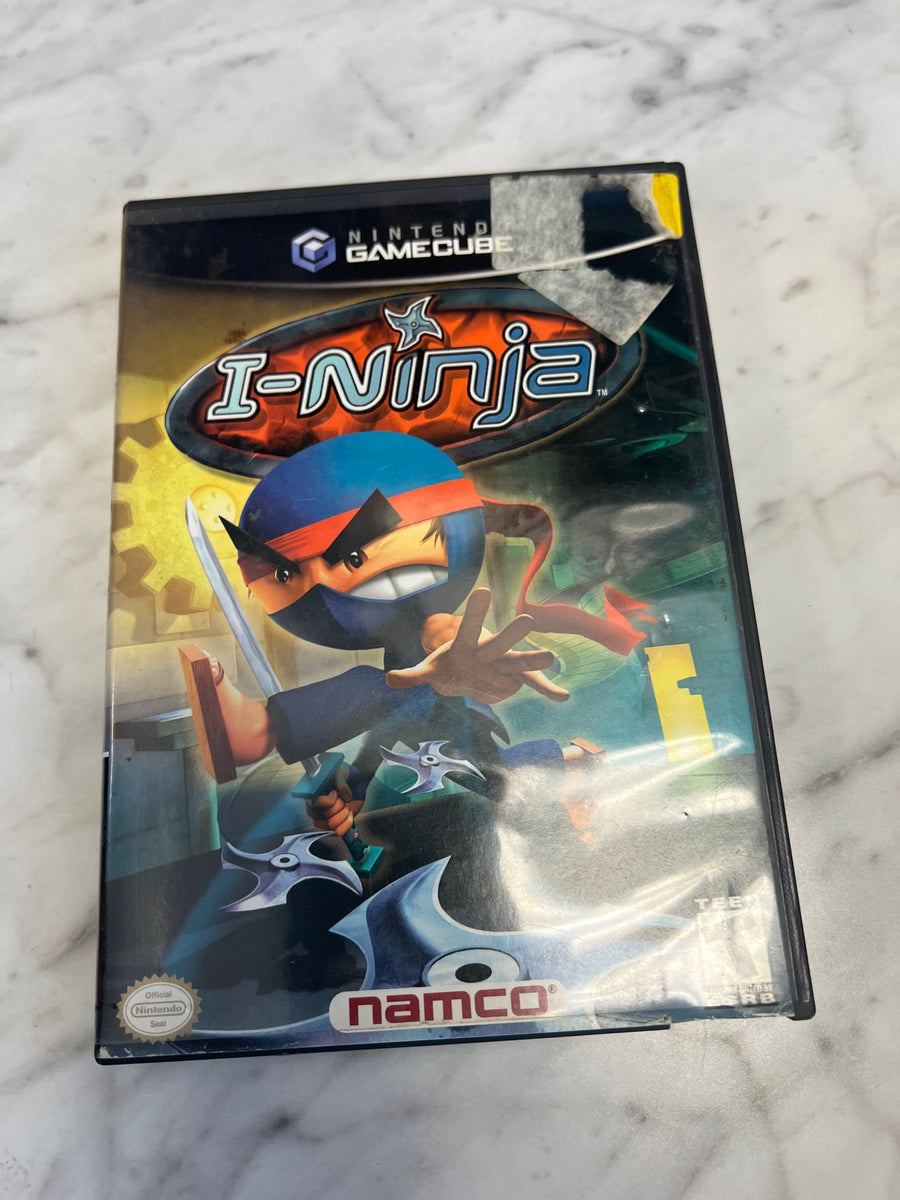 Gamecube Ninja Game I-Ninja Nintendo Gamecube Case Manual