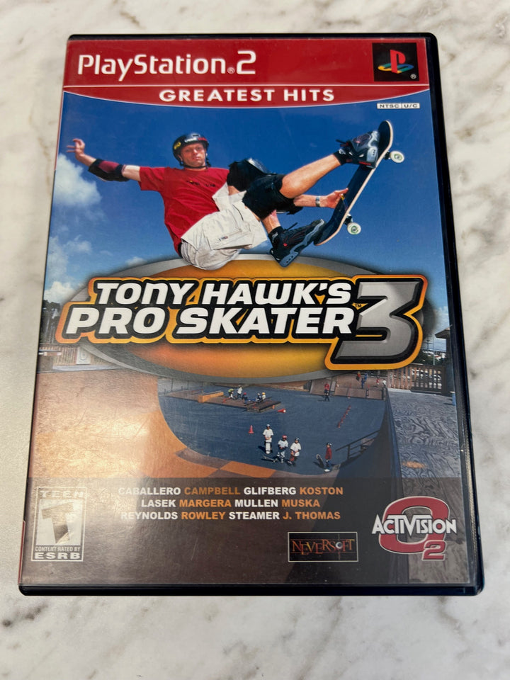 Tony Hawk's Pro Skater 3 for PS2 Playstation 2 Case Only No Game DU62724