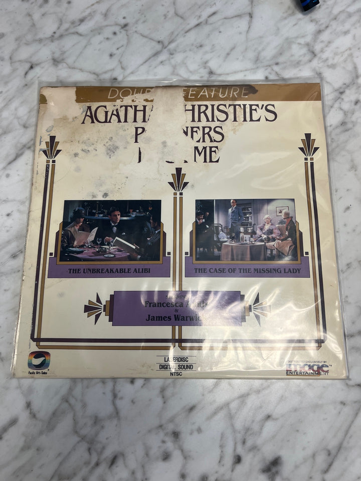 Agatha Christie's Partners in Time Laserdisc Movie    LD121624