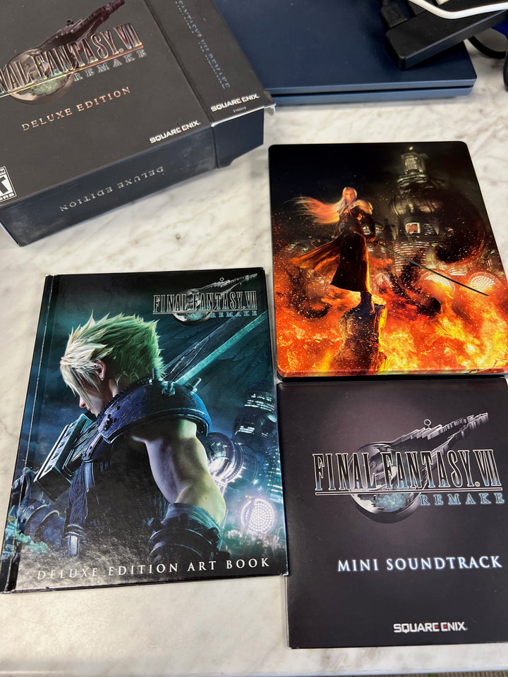 NO GAME Final Fantasy VII Remake PS4 Playstation 4 Deluxe Edition DU62724