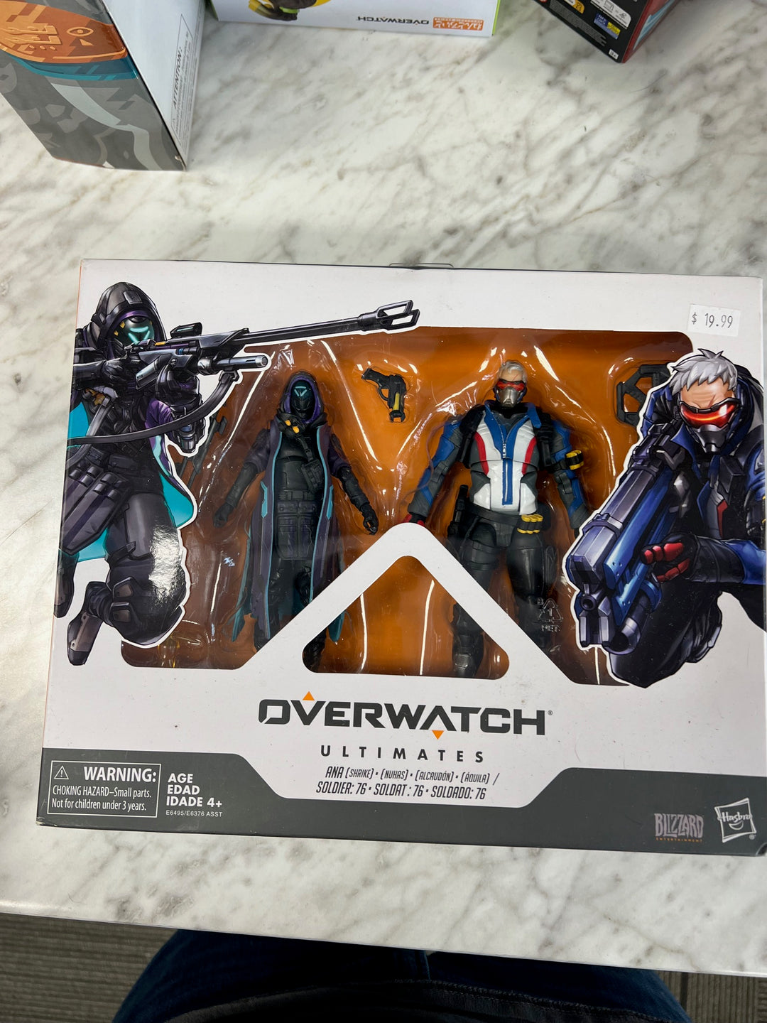 Overwatch Ultimates Series Soldier: 76 & Ana (Shrike) Dual Pack 6" Action Figure N4425