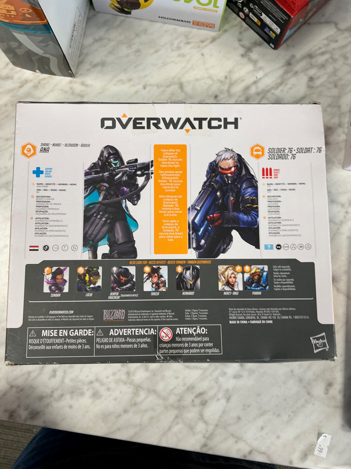 Overwatch Ultimates Series Soldier: 76 & Ana (Shrike) Dual Pack 6" Action Figure N4425