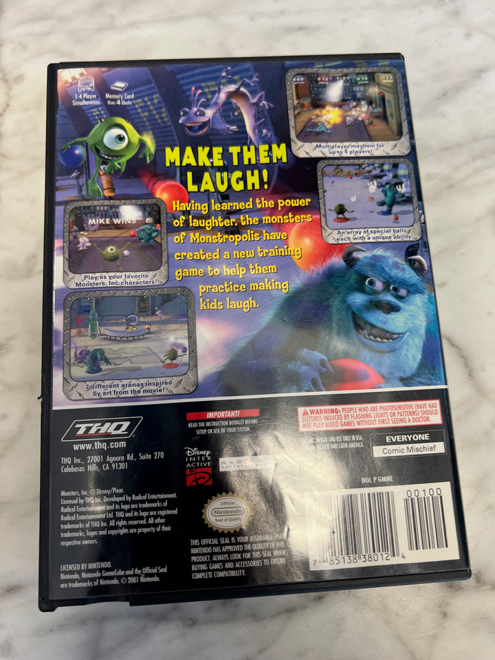 Monsters Inc Scream Arena Nintendo Gamecube Case Only CO63025