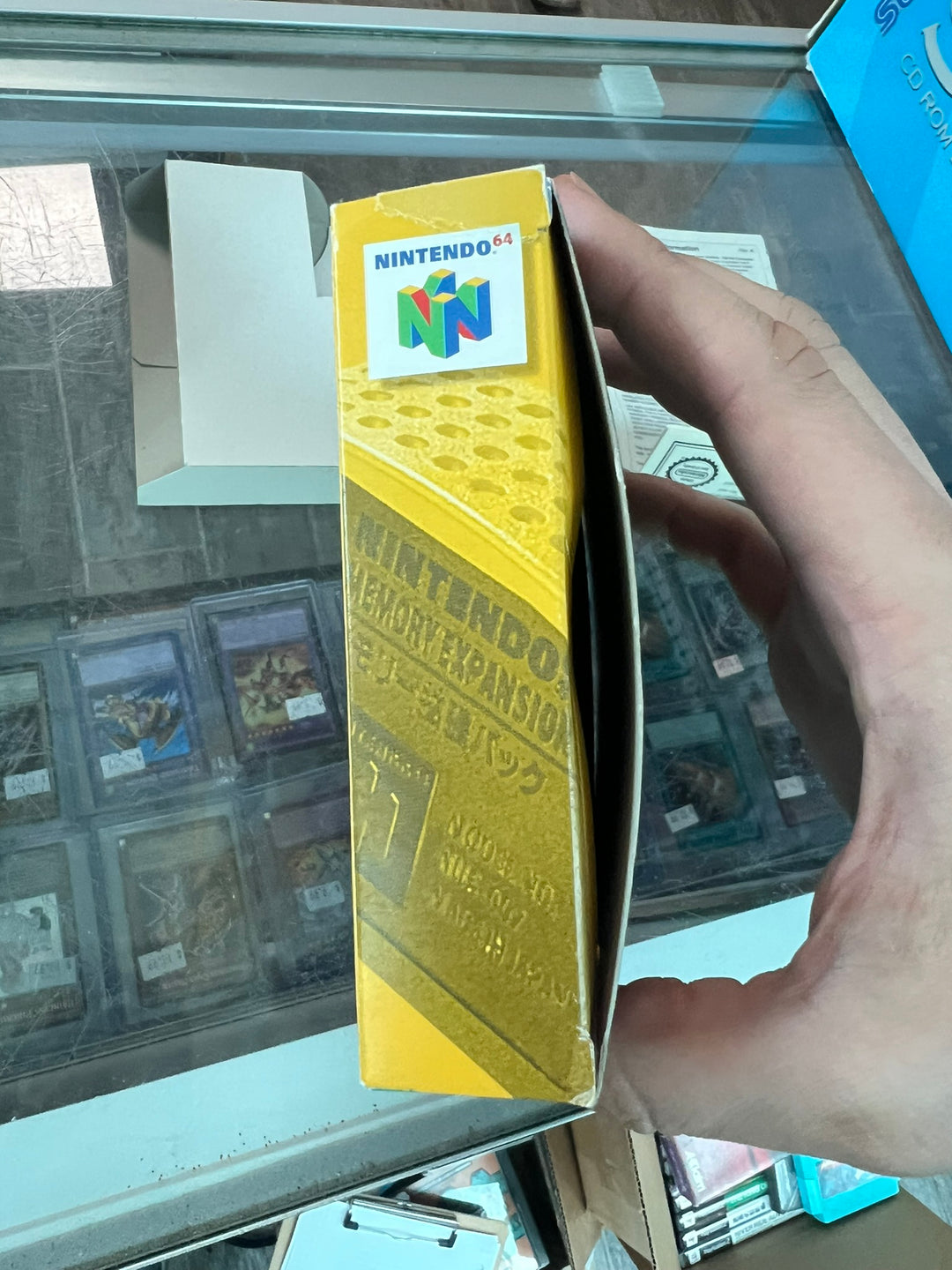 EMPTY BOX ONLY Nintendo 64 Expansion Pak & Inserts    CO72126