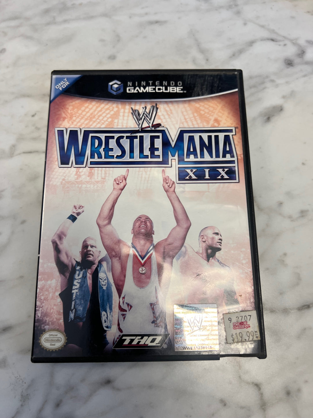 WWE Wrestlemania XIX Nintendo Gamecube Case Only CO63025