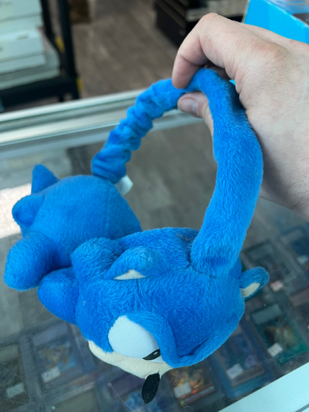 Sonic the Hedgehog Plush doll Vintage Fluffy Plush Ear Muffs SEGA Very Rare UT72126